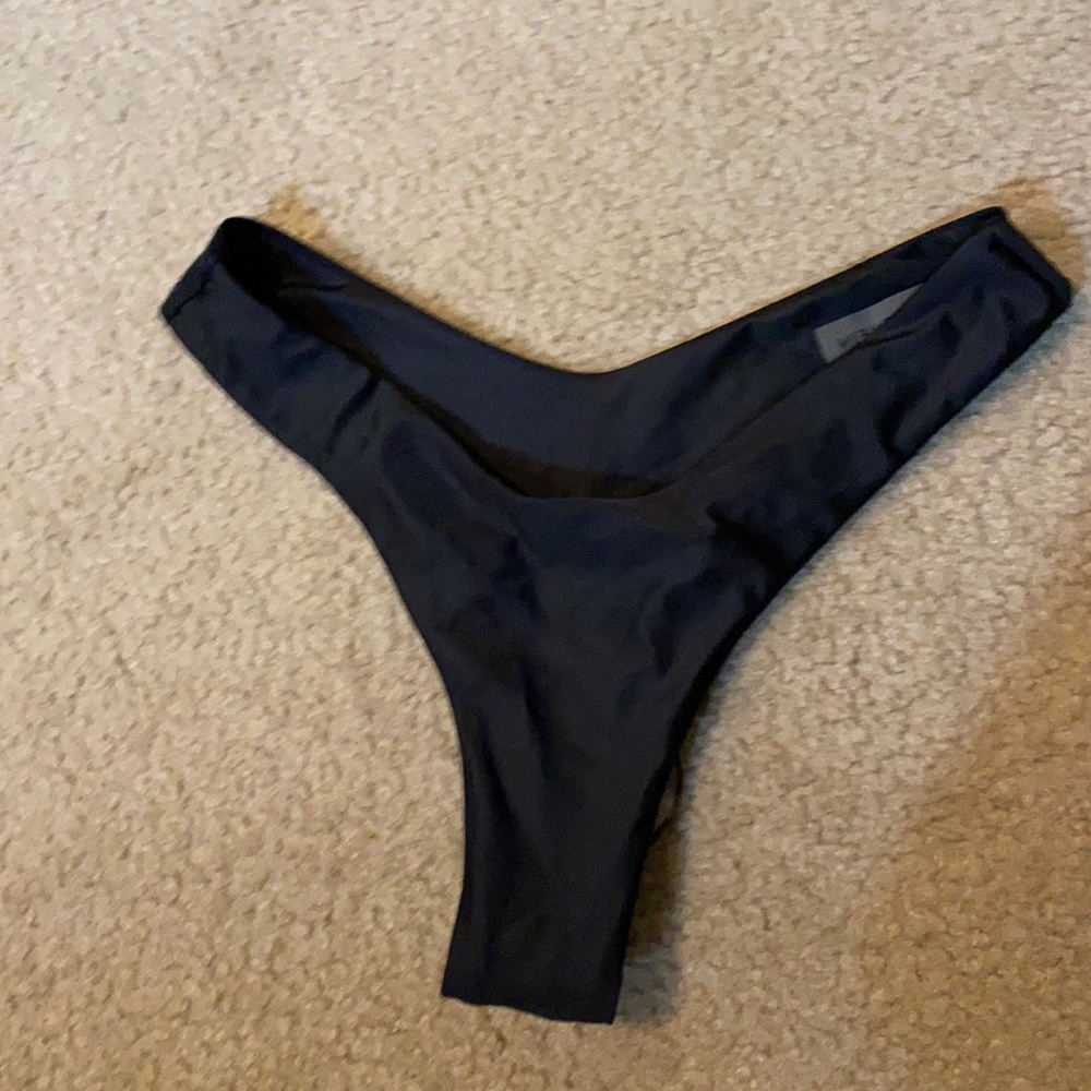 Shein high leg cheeky bikini bottoms